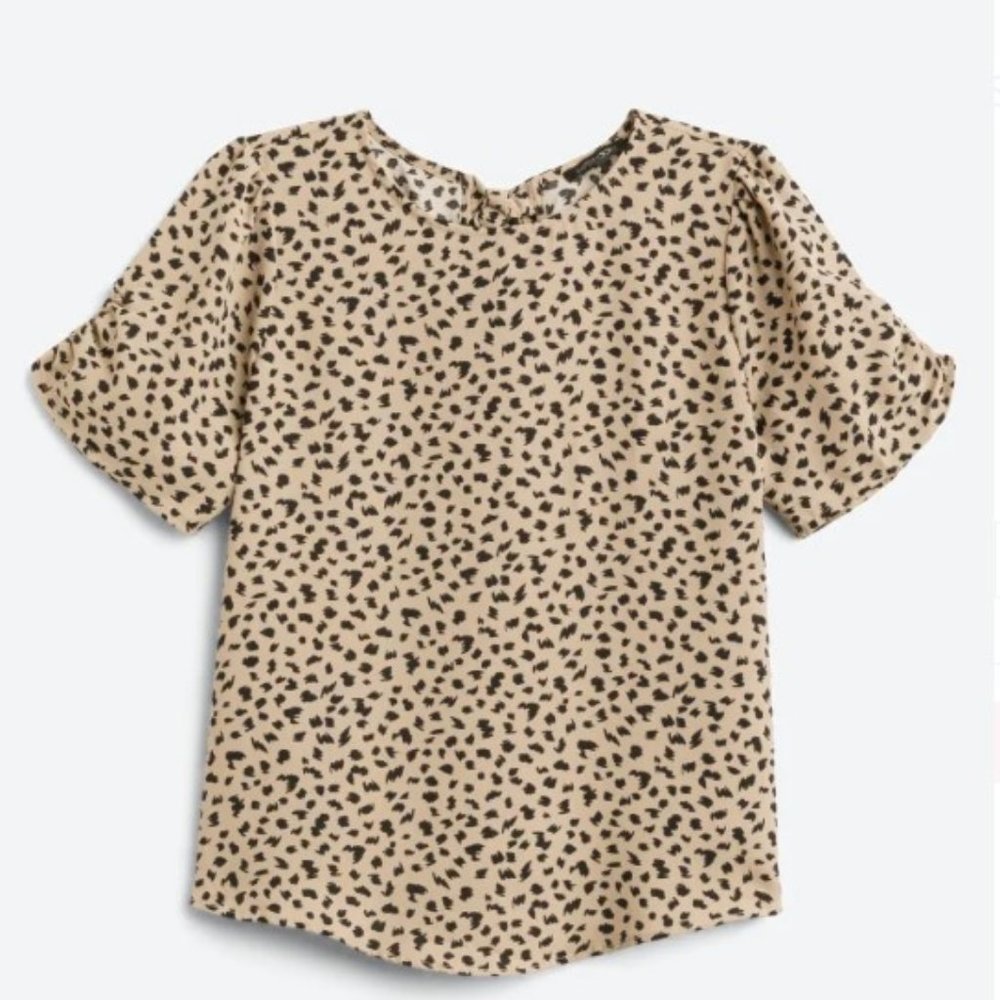 Stitch Fix Papermoon Claudia Ruched Sleeve Blouse